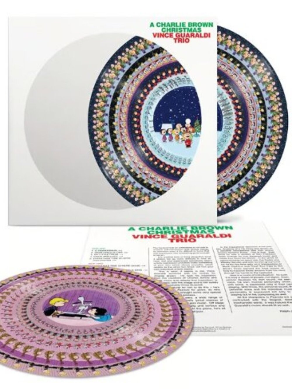 A Charlie Brown Christmas LP ~ Ltd Ed 60th Anniv. Zoetrope ~ Brand New!